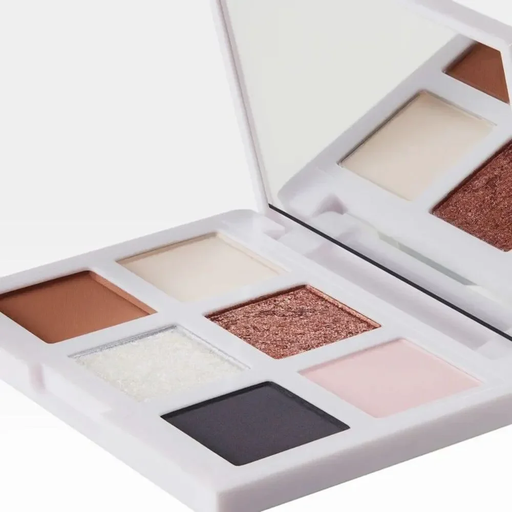 Lithe Beauty Astral Eyeshadow Palette, NIB 6 Versatile Shades Portable Compact